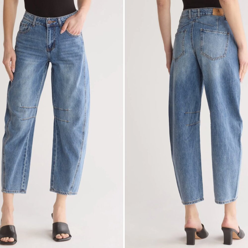 Flying Angel Women's Barrel Jean - Size 27